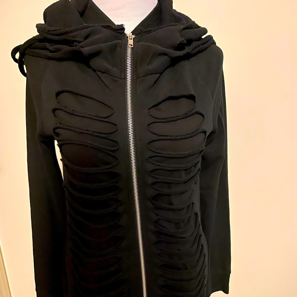 Unique JNBY cut-out long sweatshirt